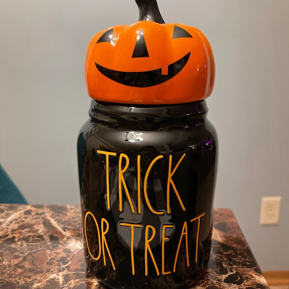 Rae Dunn Trick Or Treat Canister